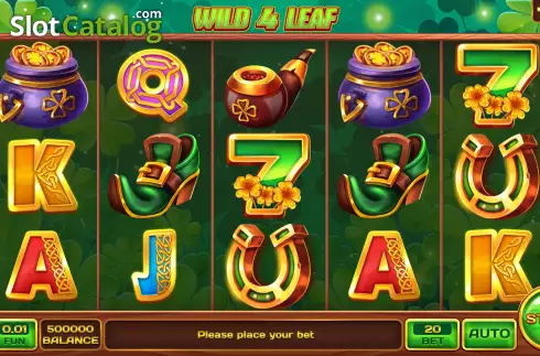 Скрин2. Wild 4 Leaf слот