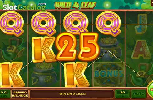 Скрин3. Wild 4 Leaf слот