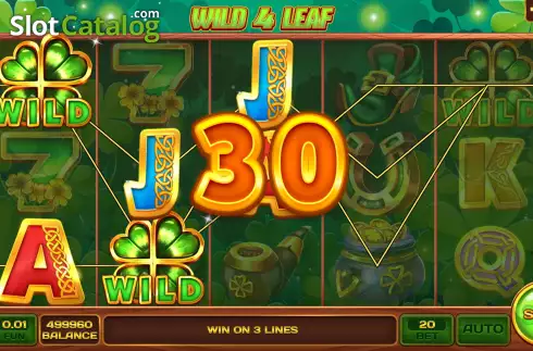 Скрин4. Wild 4 Leaf слот