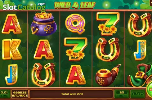 Скрин7. Wild 4 Leaf слот