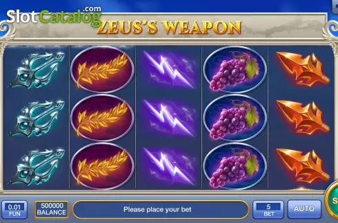 Скрин2. Zeus's Weapon слот