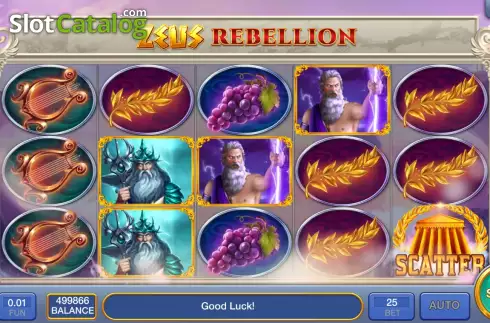 Скрин3. Zeus Rebellion слот