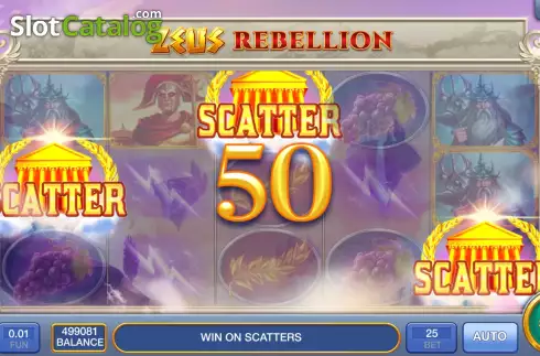 Скрин5. Zeus Rebellion слот