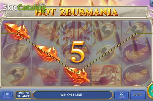 Скрин3. Hot Zeusmania слот