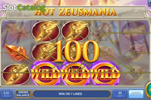 Скрин5. Hot Zeusmania слот
