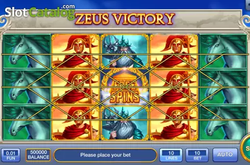 Скрин2. Zeus Victory слот