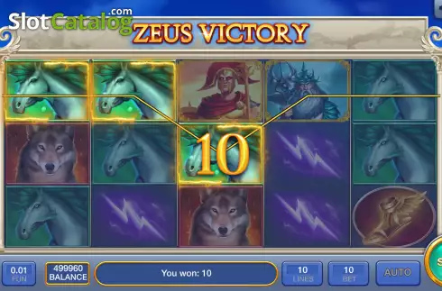 Скрин4. Zeus Victory слот