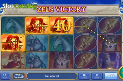 Скрин5. Zeus Victory слот