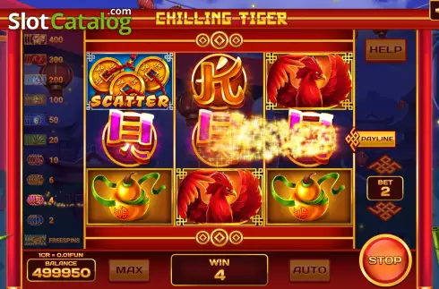 Скрин3. Chilling Tiger (3x3) слот