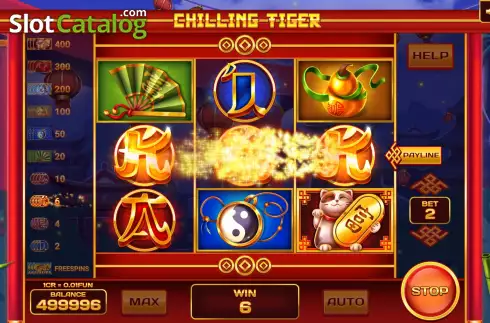 Скрин4. Chilling Tiger (3x3) слот