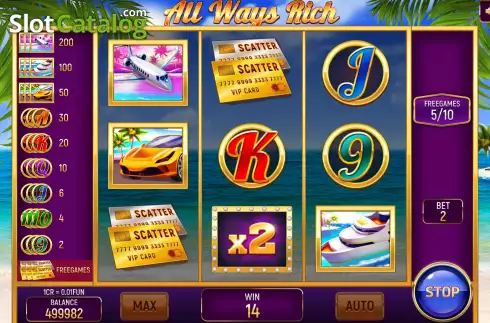 Скрин6. All Ways Rich (3x3) слот