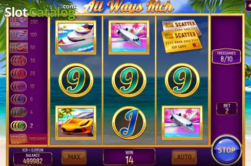 Скрин7. All Ways Rich (3x3) слот