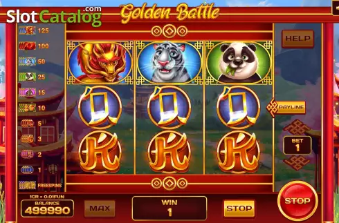 Скрин3. Golden Battle (Pull Tabs) слот