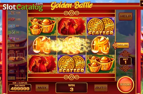 Скрин4. Golden Battle (Pull Tabs) слот