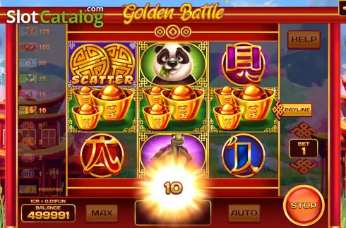 Скрин5. Golden Battle (Pull Tabs) слот