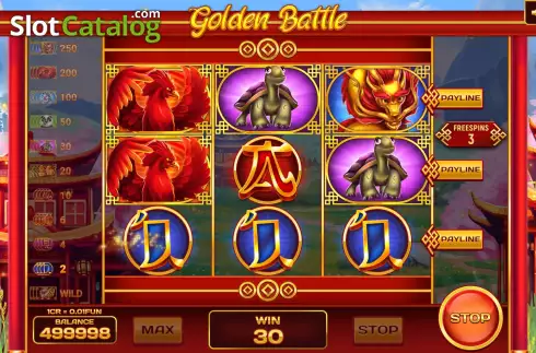 Скрин7. Golden Battle (3x3) слот
