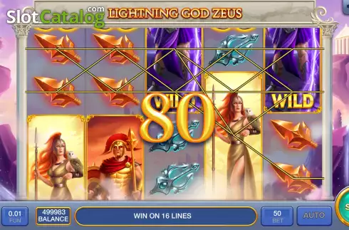 Скрин3. Lightning God Zeus слот
