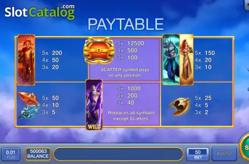 Скрин6. Lightning God Zeus слот