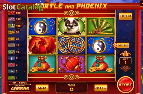 Скрин2. Turtle and Phoenix (Pull Tabs) слот