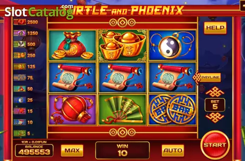 Скрин3. Turtle and Phoenix (Pull Tabs) слот