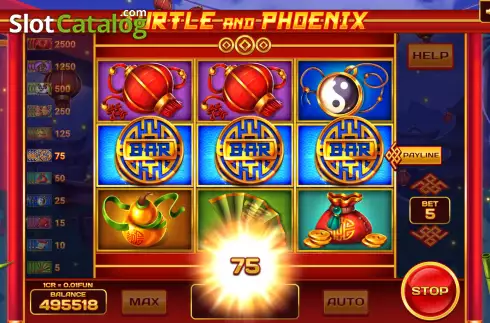 Скрин4. Turtle and Phoenix (Pull Tabs) слот
