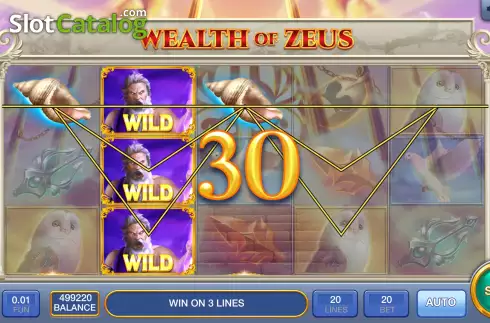 Скрин4. Wealth of Zeus слот
