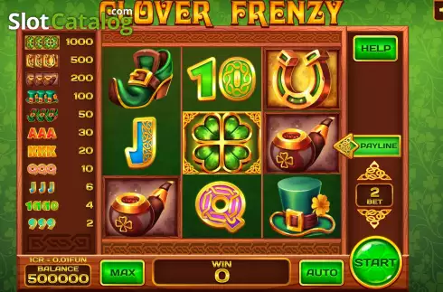 Скрин2. Clover Frenzy (3x3) слот