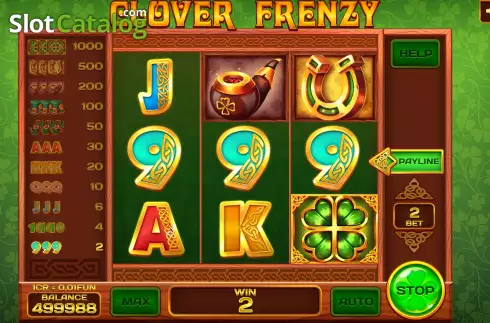Скрин3. Clover Frenzy (3x3) слот