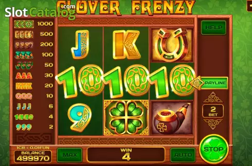 Скрин4. Clover Frenzy (3x3) слот