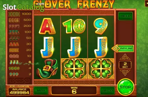 Скрин5. Clover Frenzy (3x3) слот