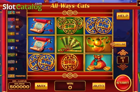 Скрин2. All Ways Cats (Pull Tabs) слот