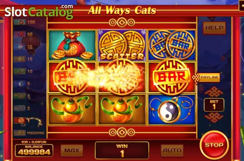Скрин3. All Ways Cats (Pull Tabs) слот