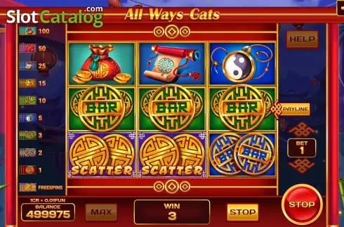 Скрин4. All Ways Cats (Pull Tabs) слот