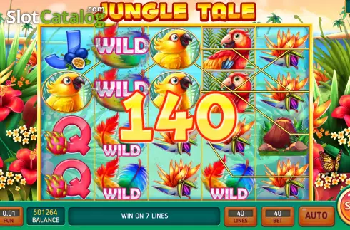 Скрин4. Jungle Tale слот