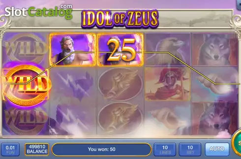 Скрин5. Idol of Zeus слот