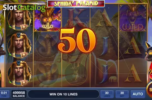 Скрин4. Sphinx Pyramid слот
