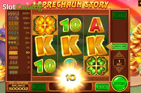 Скрин5. Leprechaun Story (Pull Tabs) слот
