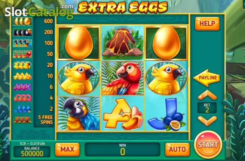 Скрин2. Extra Eggs (3x3) слот