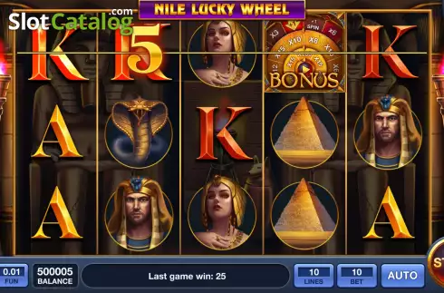 Скрин3. Nile Lucky Wheel слот