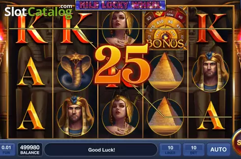 Скрин4. Nile Lucky Wheel слот