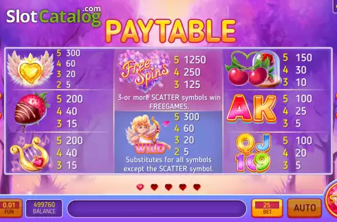 Скрин5. Little Cupid's Dreams слот