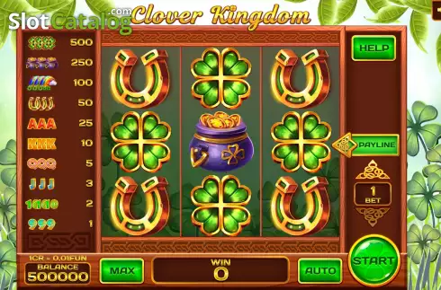 Скрин2. Clover Kingdom (Pull Tabs) слот