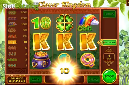 Скрин5. Clover Kingdom (Pull Tabs) слот