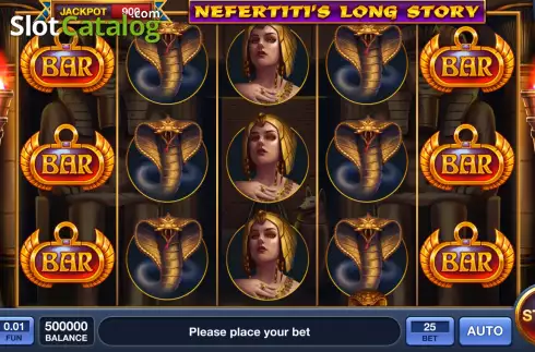 Скрин2. Nefertiti's Long Story слот