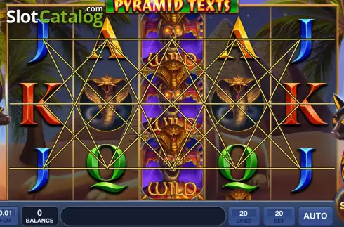 Скрин2. Pyramid Texts слот