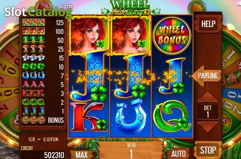 Скрин3. Irish Story Wheel (Pull Tabs) слот