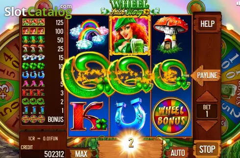 Скрин4. Irish Story Wheel (Pull Tabs) слот