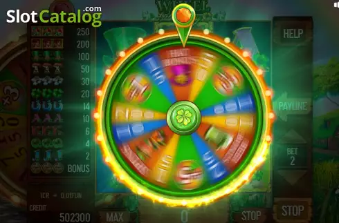 Скрин5. Irish Story Wheel (3x3) слот