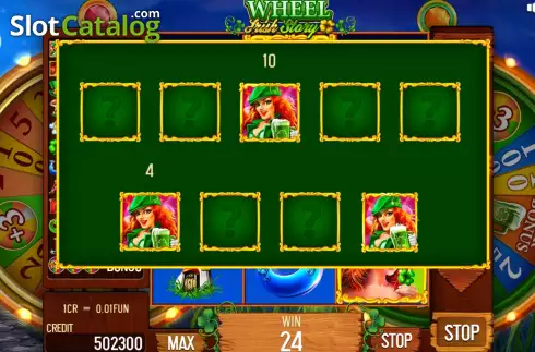 Скрин6. Irish Story Wheel (3x3) слот
