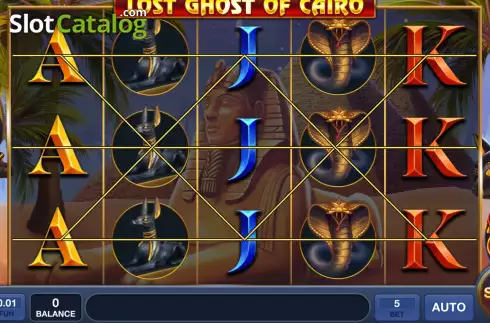 Скрин2. Lost Ghost of Cairo слот
